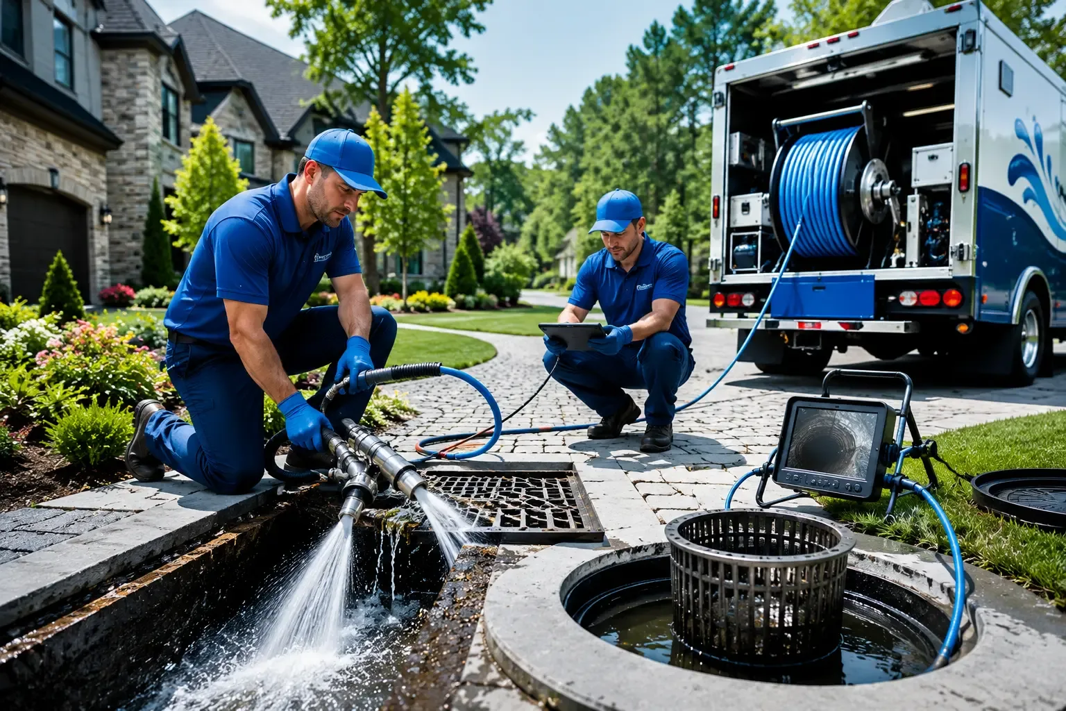 Local outdoor drain cleaning professionals in Perry Hall, MD