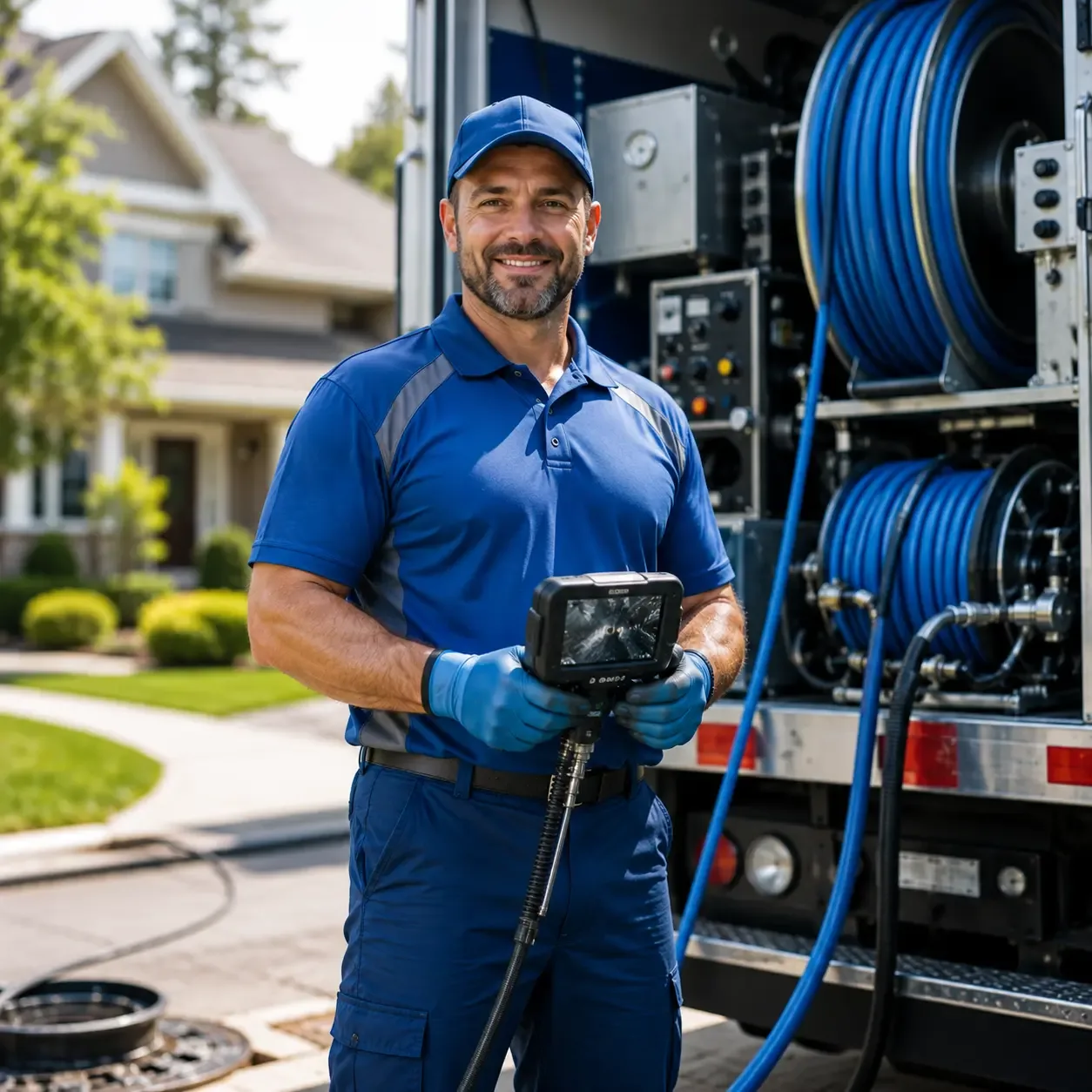 Local outdoor drain cleaning specialists in Perry Hall, MD